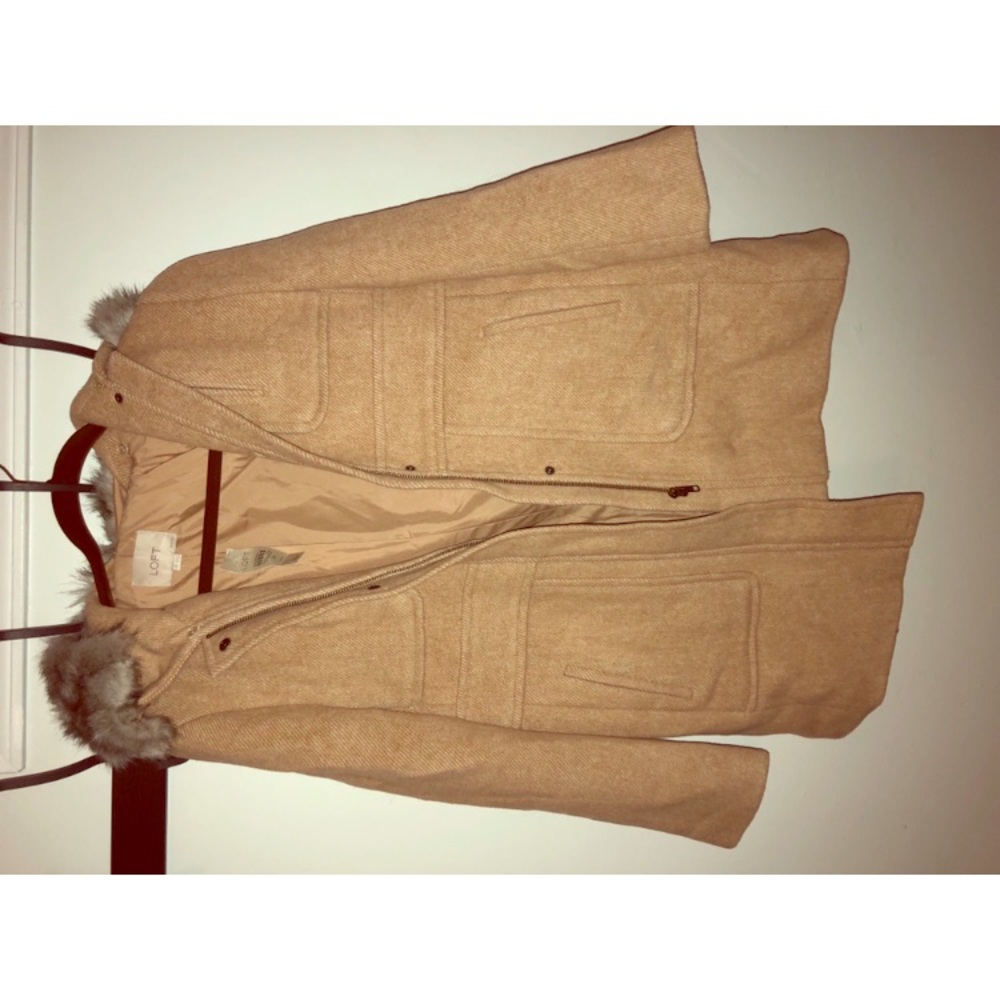 Loft winter tan coat - BRAND NEW